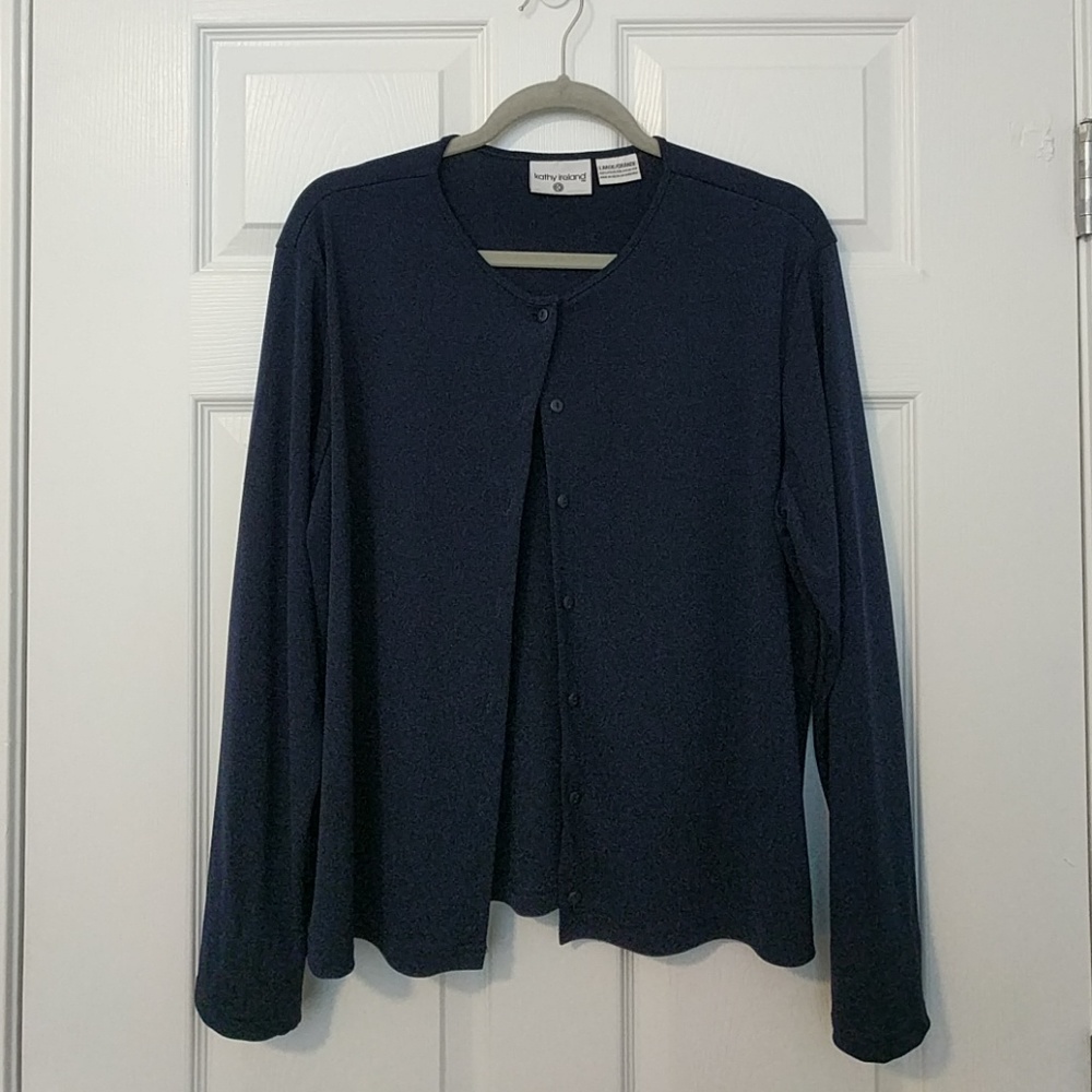 Kathy Ireland long sleeve blouse